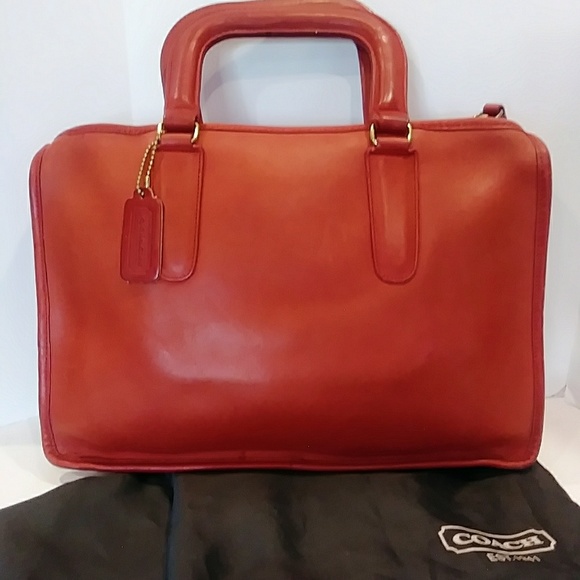 COACH Handbags - COACH NYC BAG VINTAGE SLIM SATCHEL